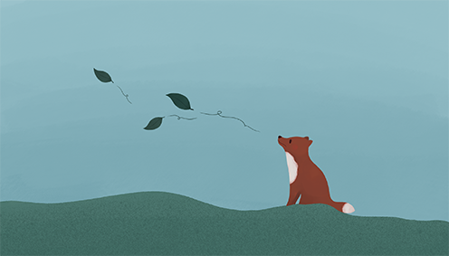 Le Renard & le Vent